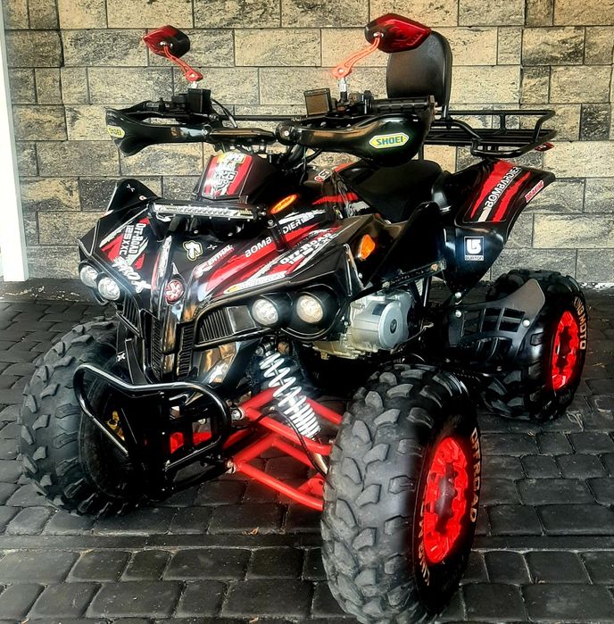 Quad 125 bombardier xtr,duża rama ,koła 8