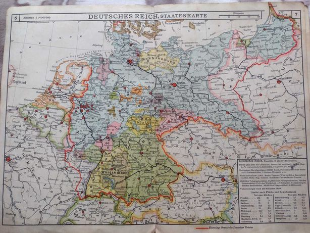 Atlas niemiecki przedwojenny