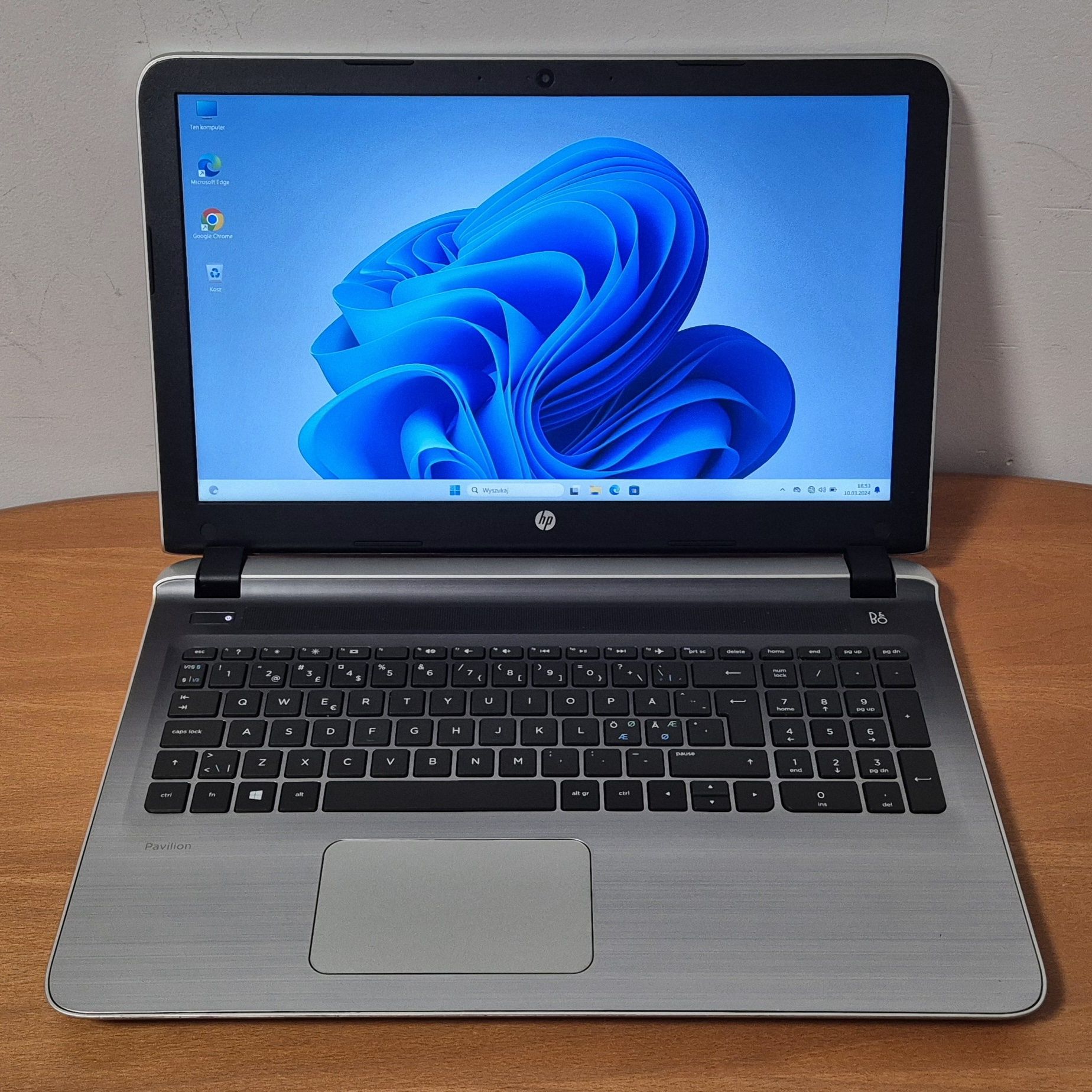 Laptop Hp 8gb ram ssd 258gb Nowa Bateria idealny