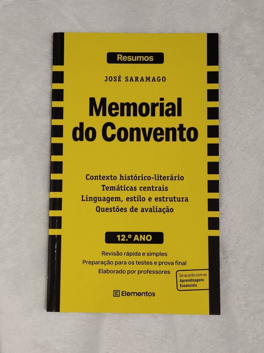 Livro Resumos - Memorial do Convento