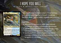 Magic the Gathering Commander | Final Fantasy, Hope, mill, lifegain