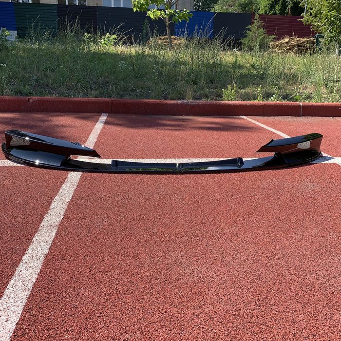 Сплиттер губа накладка бампера BMW 3 F30 диффузор сплітер спойлер