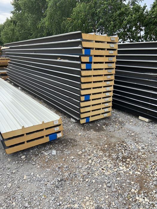 Płyta Warstwowa plyty warstwowe obornickie dwuwarstwowe blacha II gat.