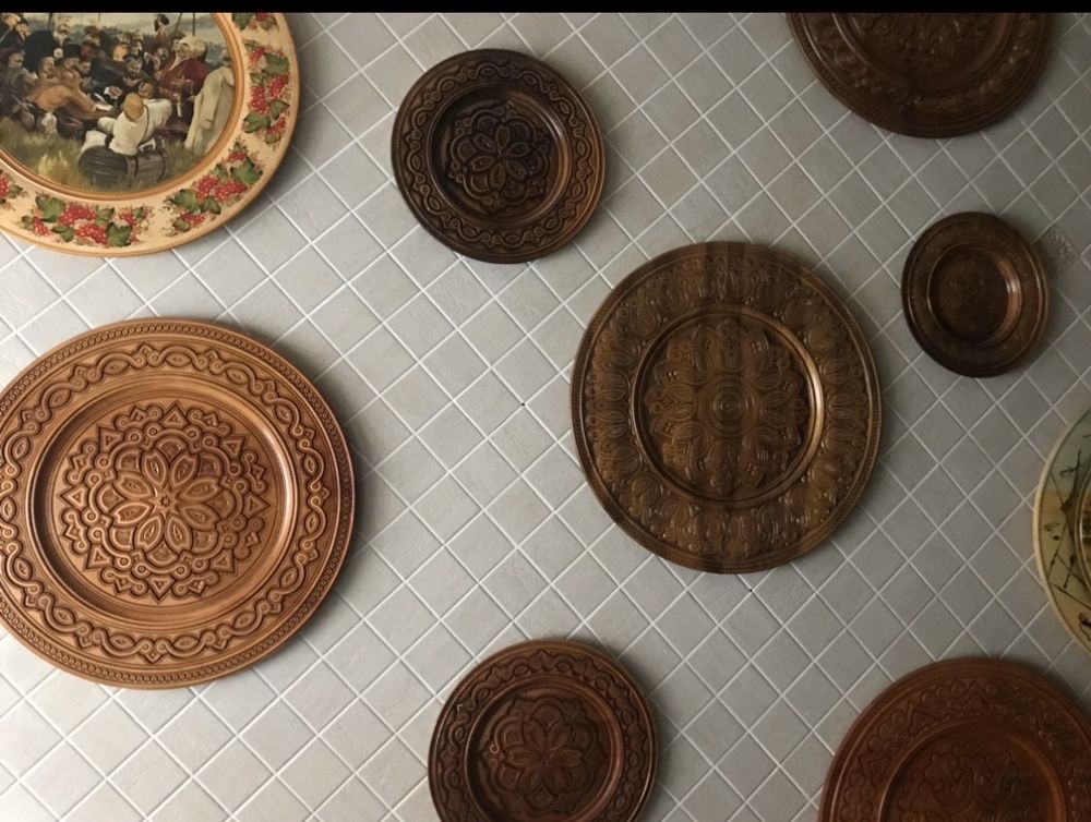 Деревянные тарелки