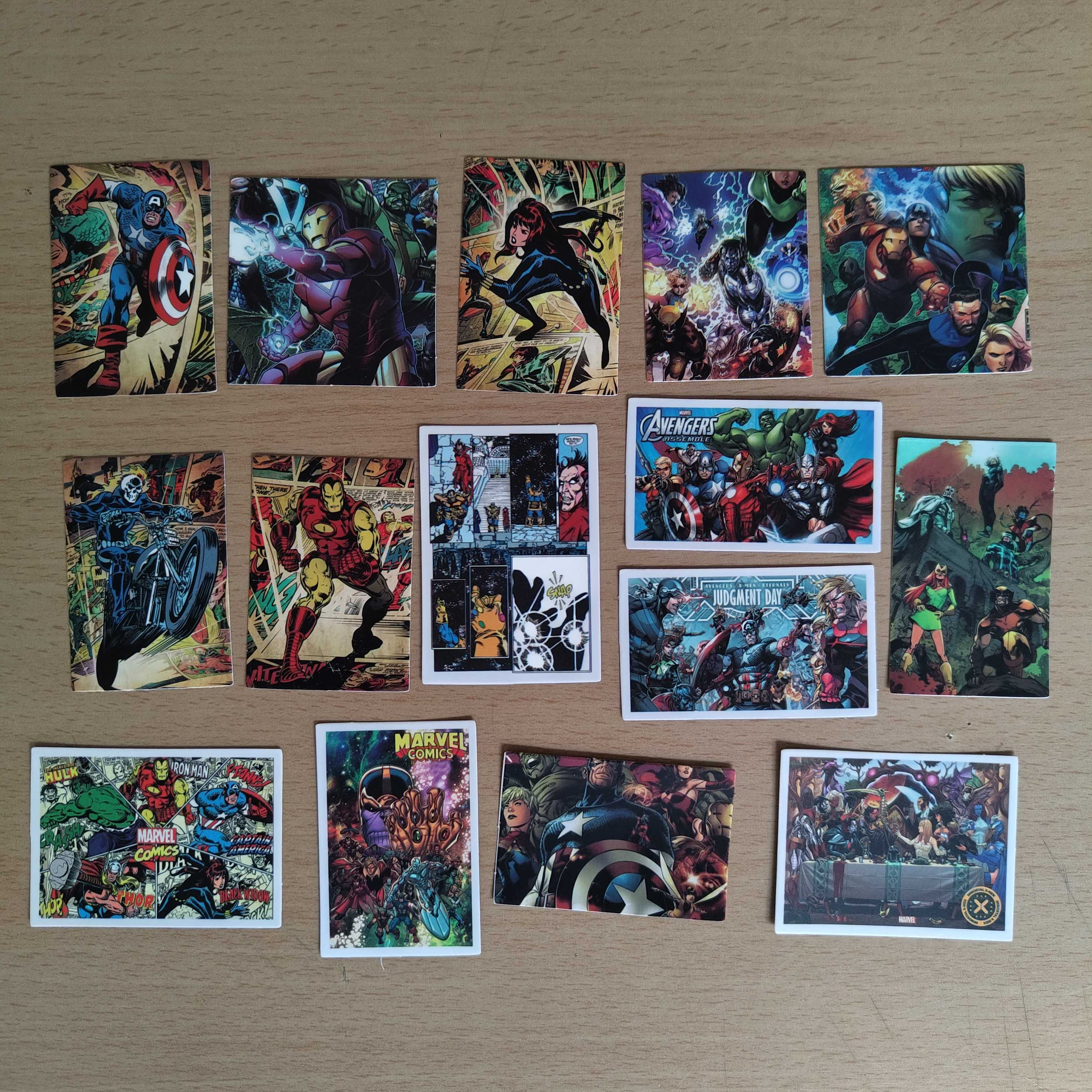 50 Stickers Autocolantes Marvel Vingadores Spiderman