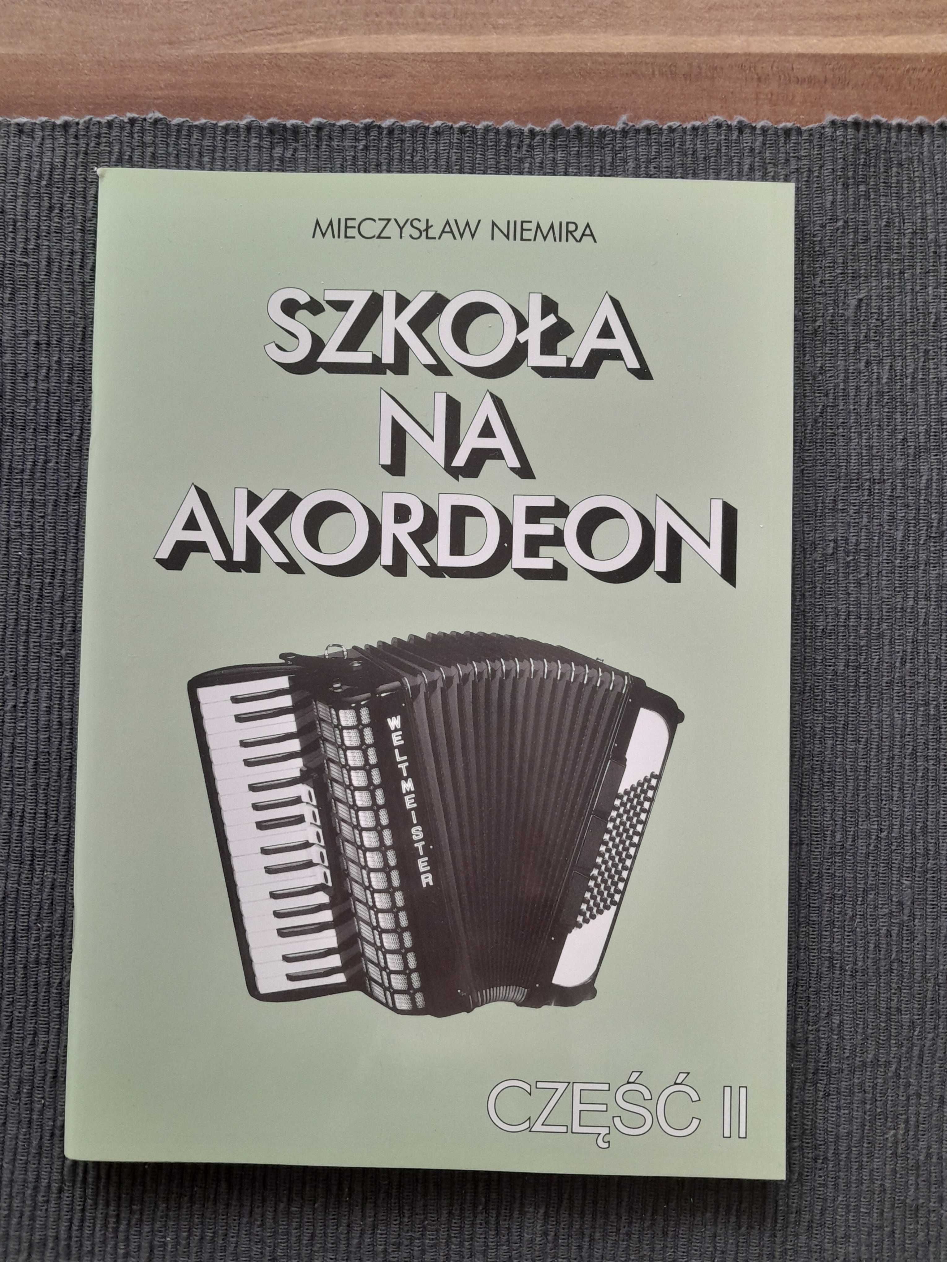 Książka Szkoła na akordeon cz. 2 Niemira.  Wyd. GAMA