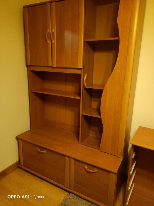 Zestaw mebli - segment, komoda, słupek