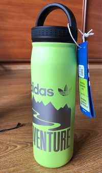 Termos bidon Adidas Originals 800ml metal pistacjowy VITKAC