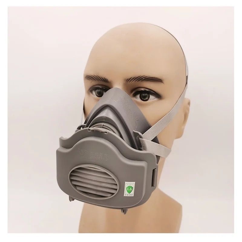 Полулицевая маска защитная респиратор с фильтром 3м