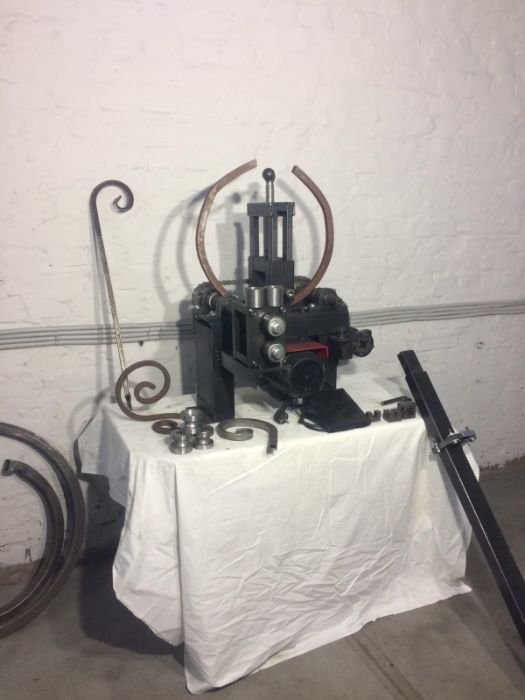 Станок для ковки (трубогиб, торсион, улитки, шишки, навивка кругов)