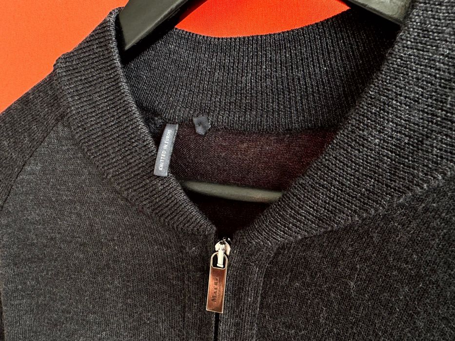 Maerz Wool вовняний світер светр кофта реглан бомбер розмір M L