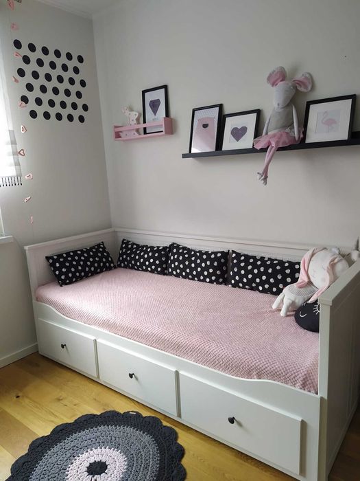 Leżanka łóżko  Ikea Hemnes