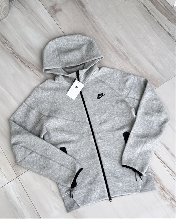 Кофта Nike Tech Fleece Zip (FB7921-063) Оригінал!