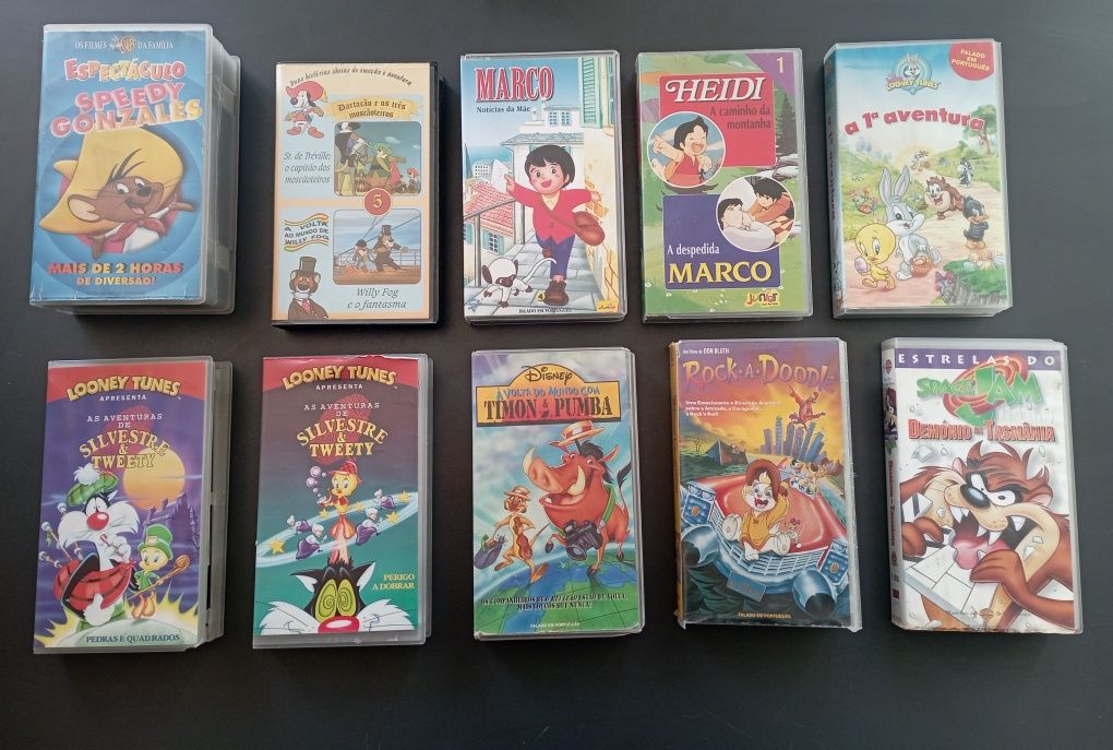 Vários Filmes VHS