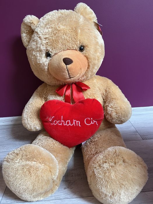Miś, pluszak, kocham Cię, serduszko, walentynki