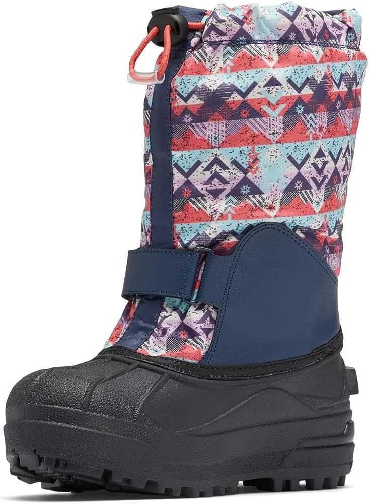 Зимові чоботи сноубутси Columbia Youth Powderbug Forty Print Snow Boot