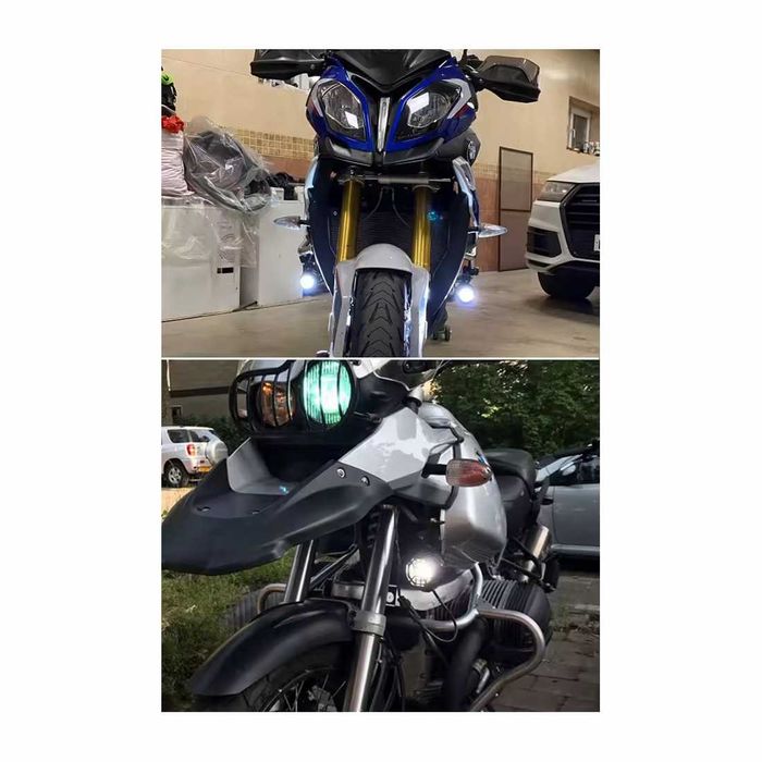 Faróis auxiliares bifocais homologados E24 - 40W LED