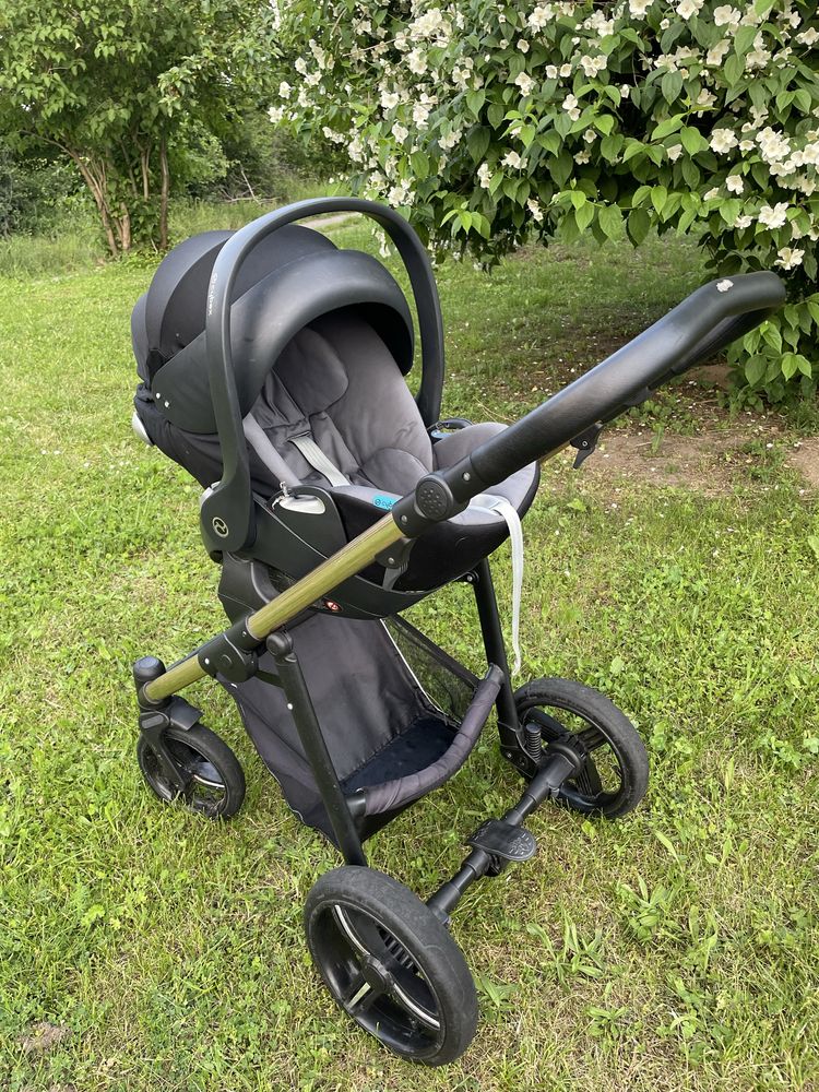 Wózek 3w1 bebetto nico estilo + skorupa cybex cloud Q 13kg
