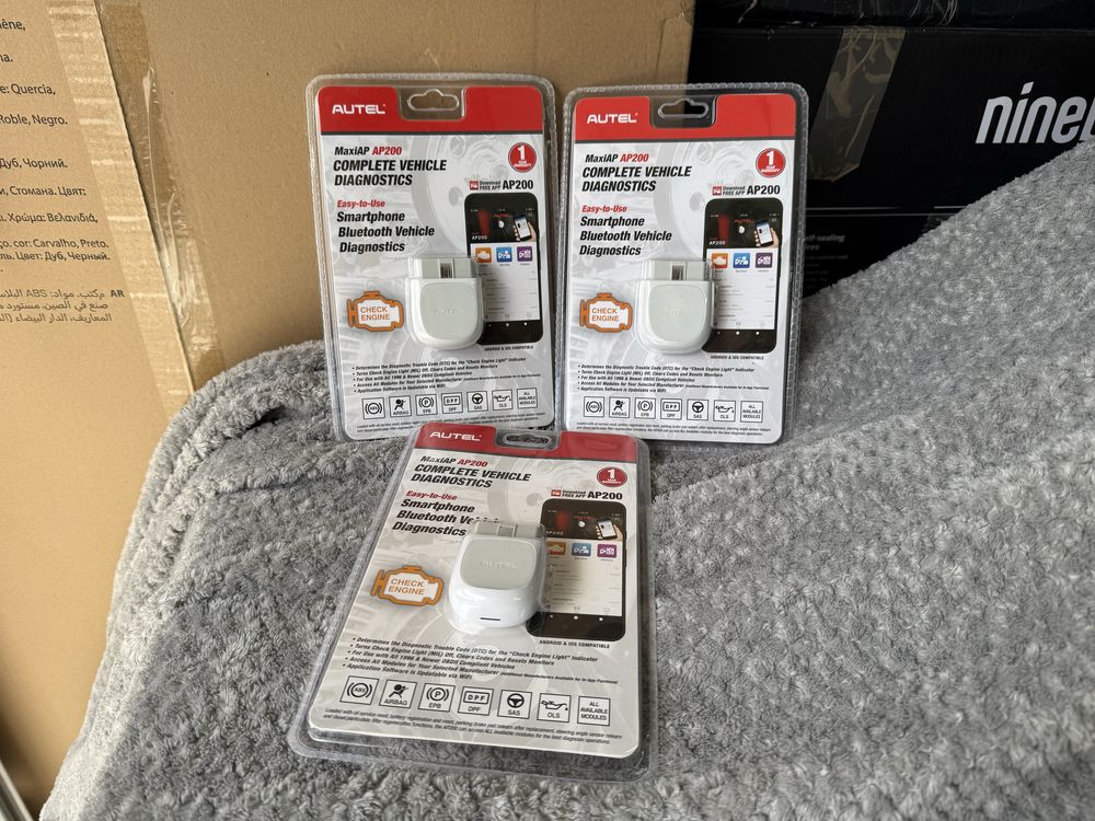Мультимарочний автосканер Autel AP200 MaxiAP OBD діагностика авто