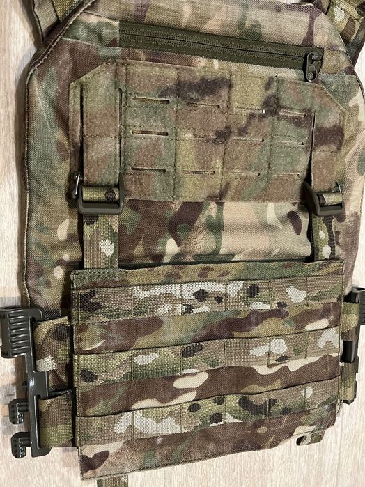 Плитоноска Збільшенна Ukrarmor PRO + бокові бал пакети