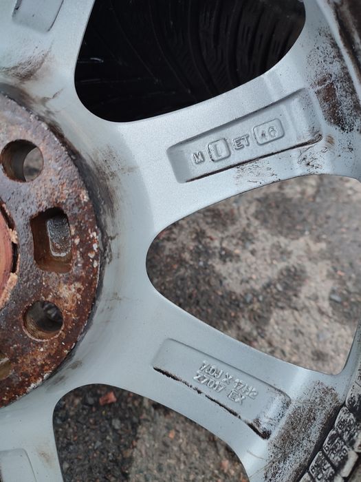 Оригінальні титанові дискі ALUTEC. R17,5/112et46.