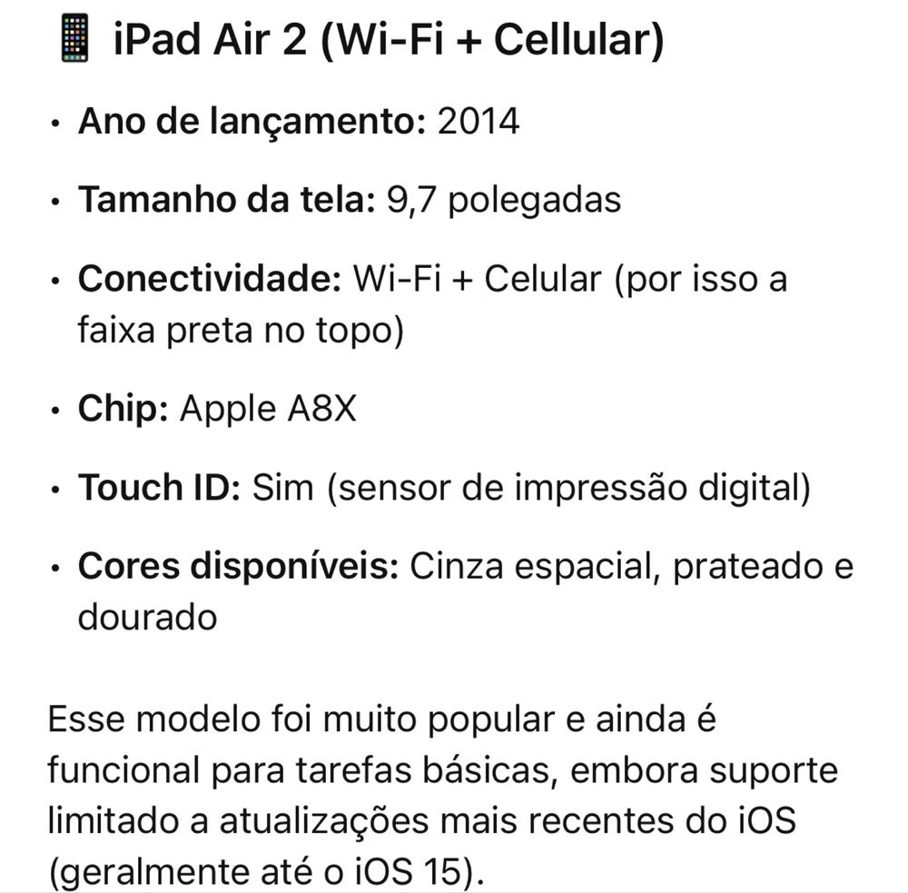ipad air 2 2014