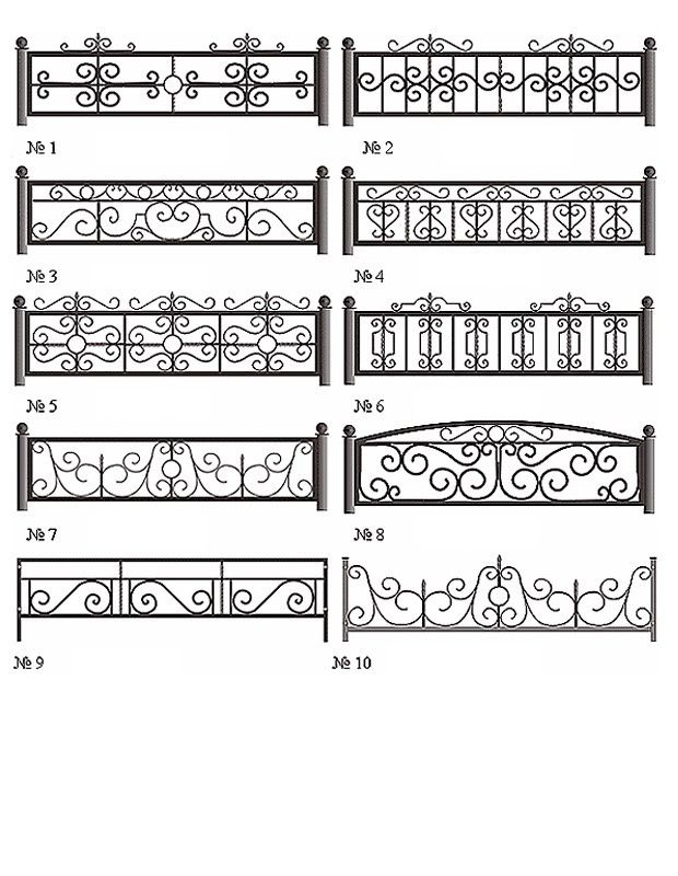 Оградка на кладбище.