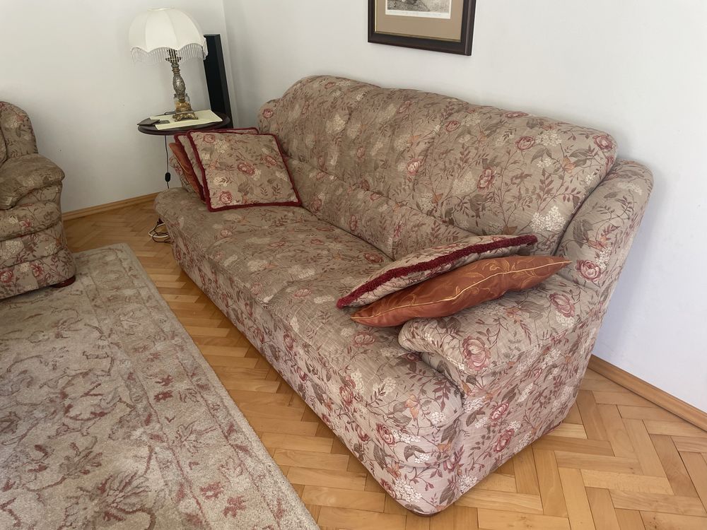 Zestaw mebli do salonu sofa + 2 fotele