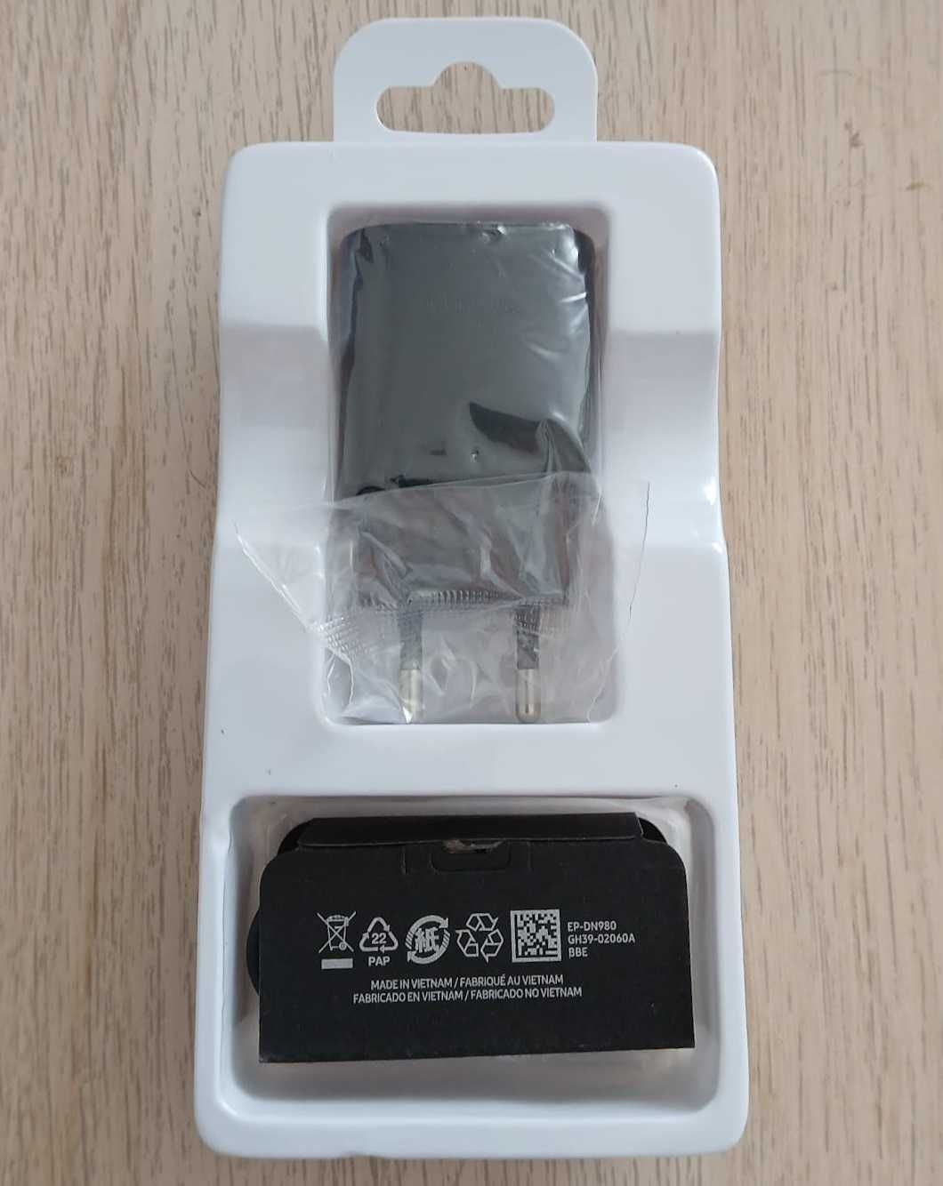 Szybka ładowarka do telefonu SAMSUNG Kostka PD 25W + Kabel USB-C 1m