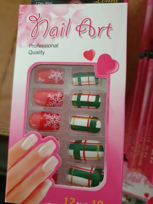 Paznokcie Nail Art Tipsy Press On Śliczne zestawy 140 sztuk Nowe