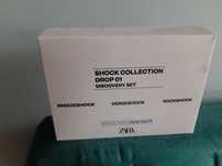 Shock perfumy męskie collection Zara EDT Travel set zestaw trzech zapa