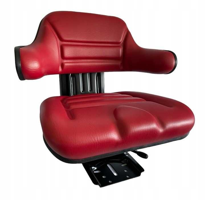Siedzenie fotel URSUS C-330 C-360 ZETOR MF T-25 czerwone amortyzowane