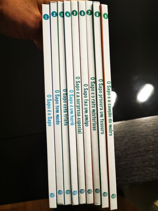 Coleção livros O Sapo