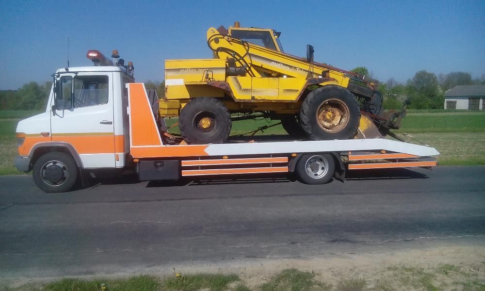 Pomoc Drogowa, Autolaweta, Laweta, Transport Koparek,Ciągników,Maszyn