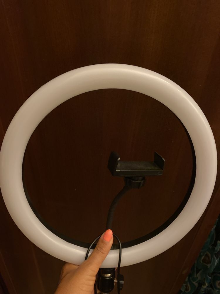 Anel de luz extendivel