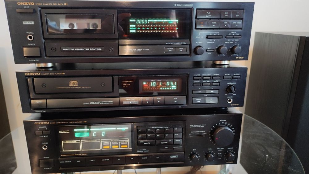 Onkyo wieża CD deck ampituner