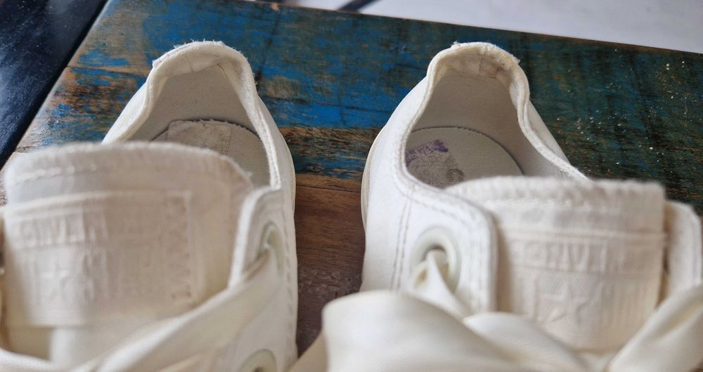 Converse-białe tenisówki roz.33