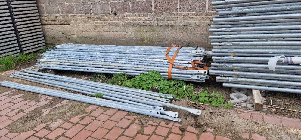 Rusztowanie elewacyjne używane elewacyjne możliwość transportu