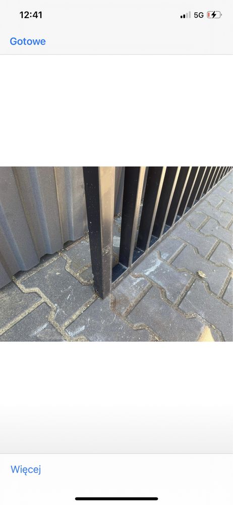Ogrodzenie palisada Przesla outlet drugi gatunek 16szt