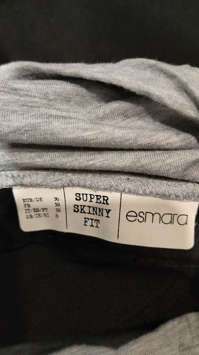 Spodnie ciążowe r 36 stan bardzo dobry czarne