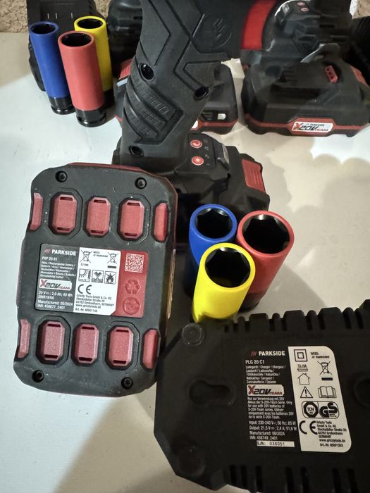 Безщітковий ударний гайковерт PARKSIDE PERFORMANCE 2акб