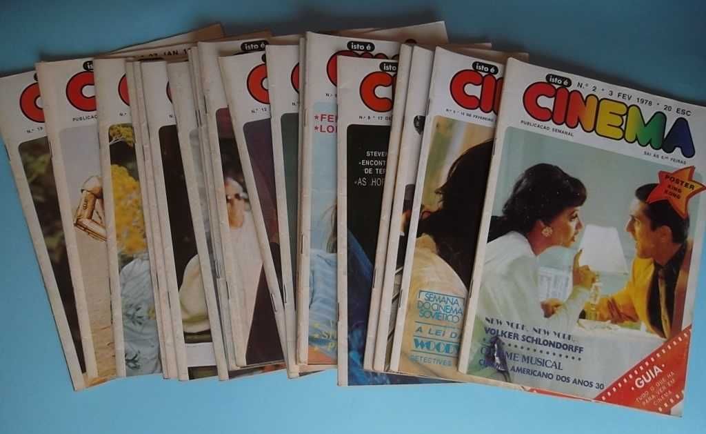 ISTO É CINEMA - 18 Revistas dos anos 70