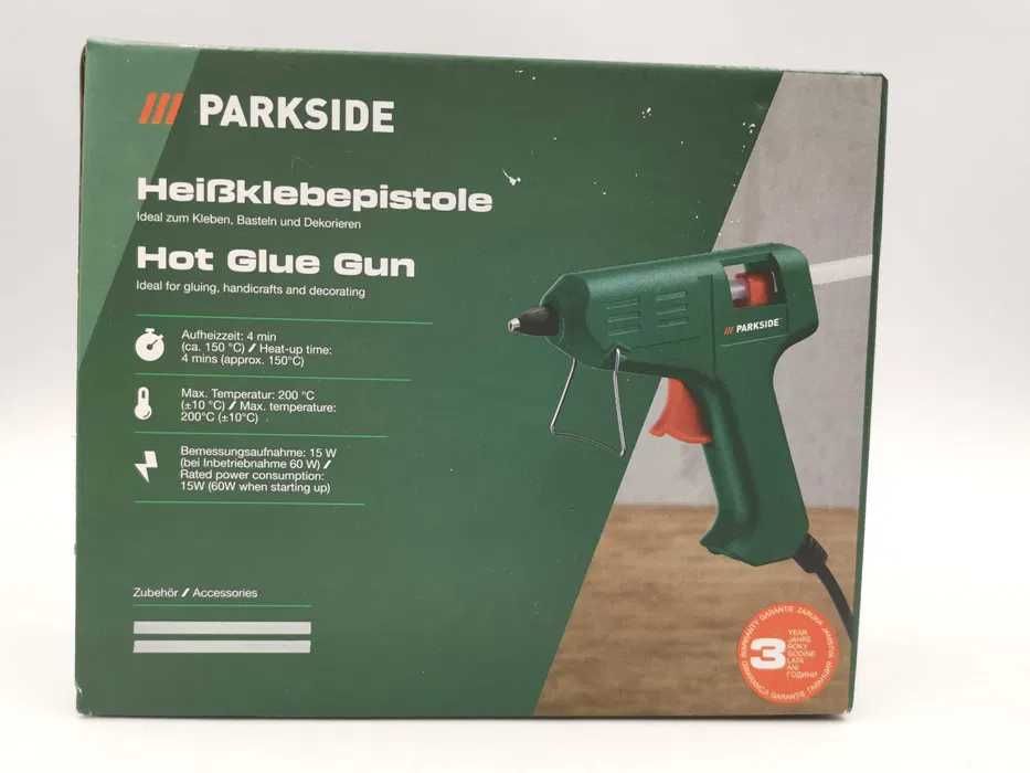 Na Lewara Pistolet do kleju na gorąco Parkside WWS-HKP15-F01