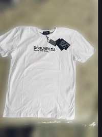 Dsq Dsquared2 t shirt męski biel new collection