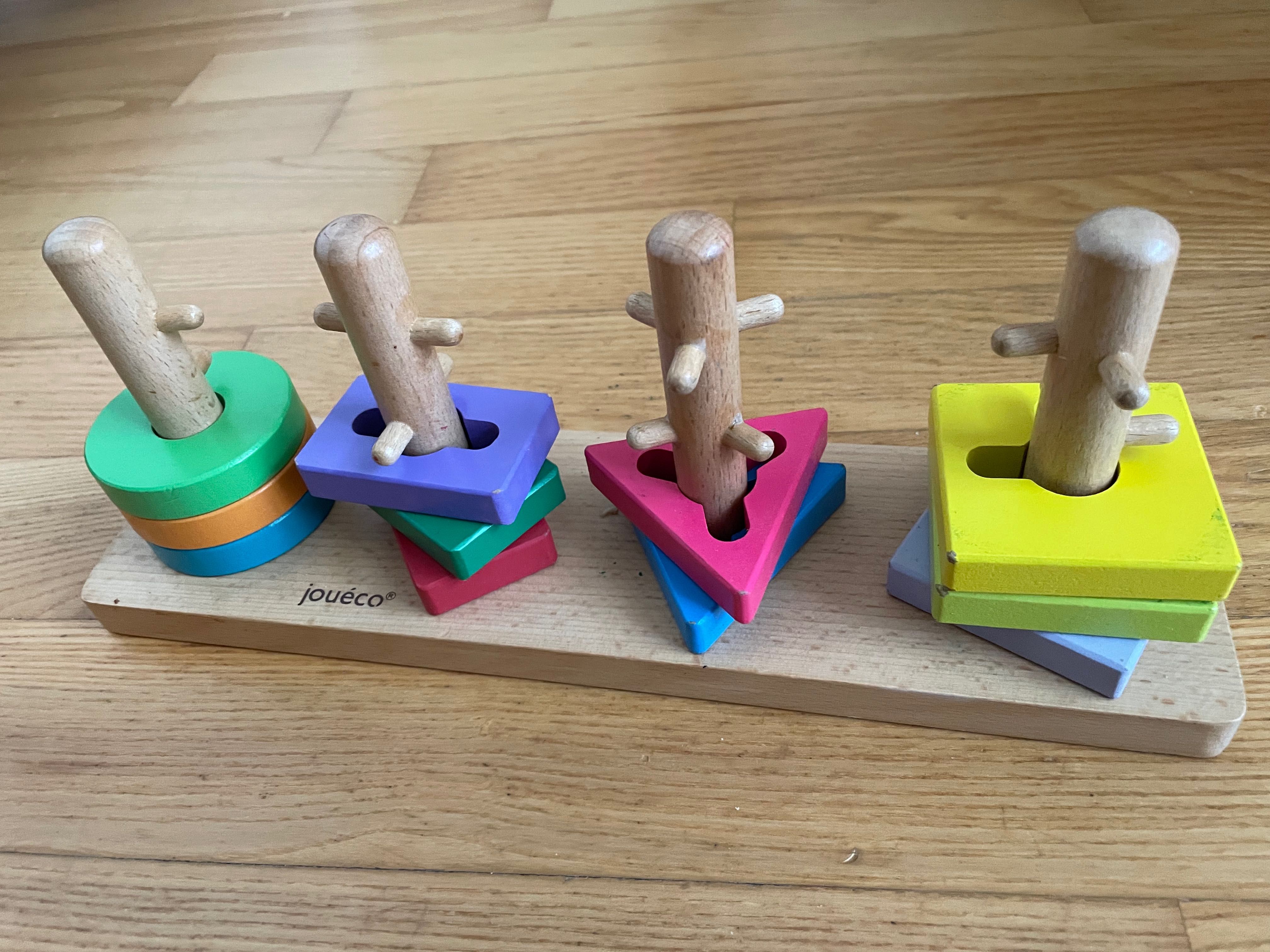 zabawka edukacyjna drewniana Joueco