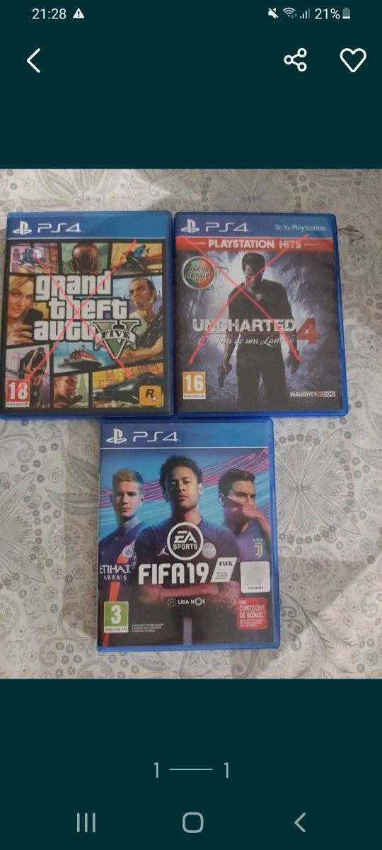 Jogos PS4 originais