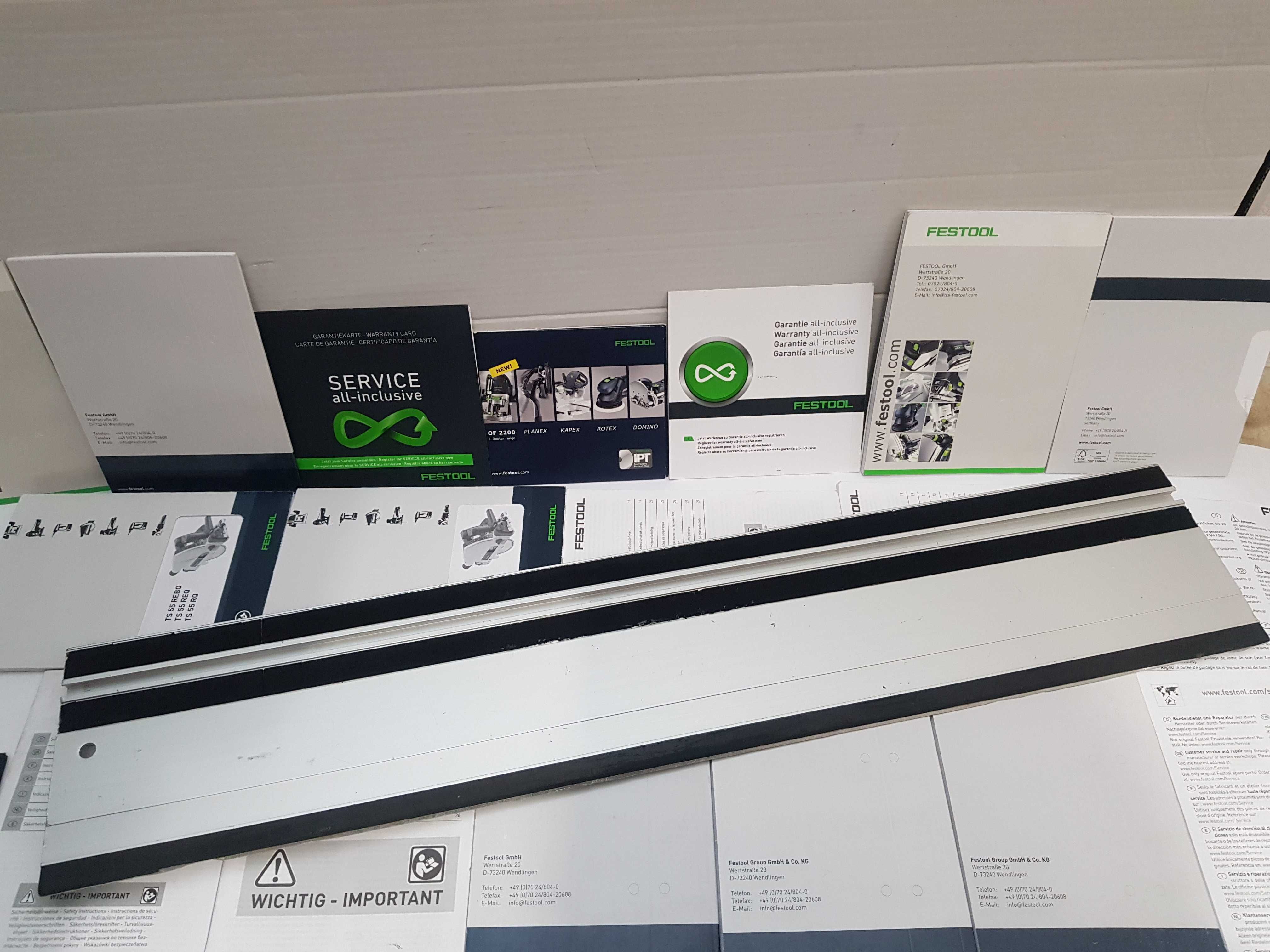 FESTO FESTOOL szyna 800mm do pila pilarka zaglebiarka TS ATF