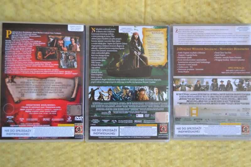 Piraci z Karaibów  3 filmy z polskim lektorem