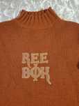 Młodzieżowy brązowy sweter Reebok rozmiar M