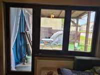 Okno , okna tarasowe wraz z drzwiami tarasowymi z roletami - 3letnie